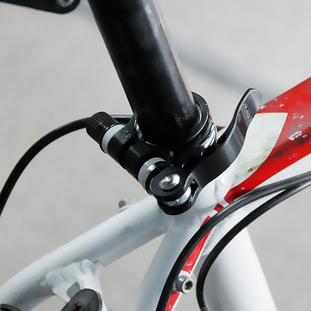 MTB Bike Bicycle Quick Release Seat Post Seatpost Clamp Bolt Binder Skewer US